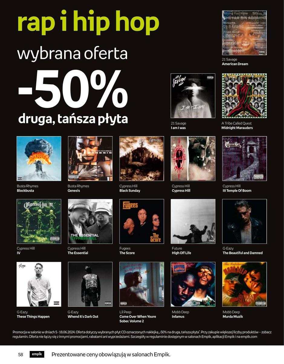 Gazetka promocyjna empik str. 58