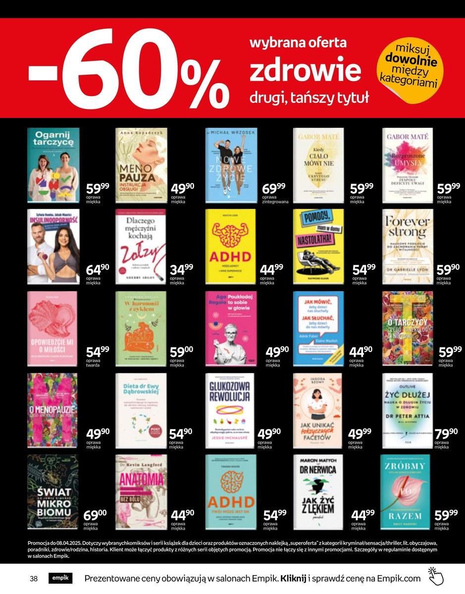 Gazetka promocyjna empik str. 38