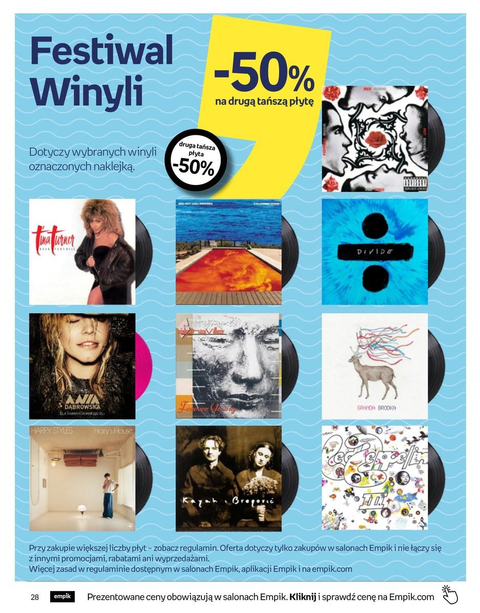 Gazetka promocyjna empik str. 28