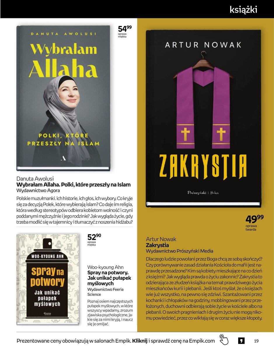 Gazetka promocyjna empik str. 19