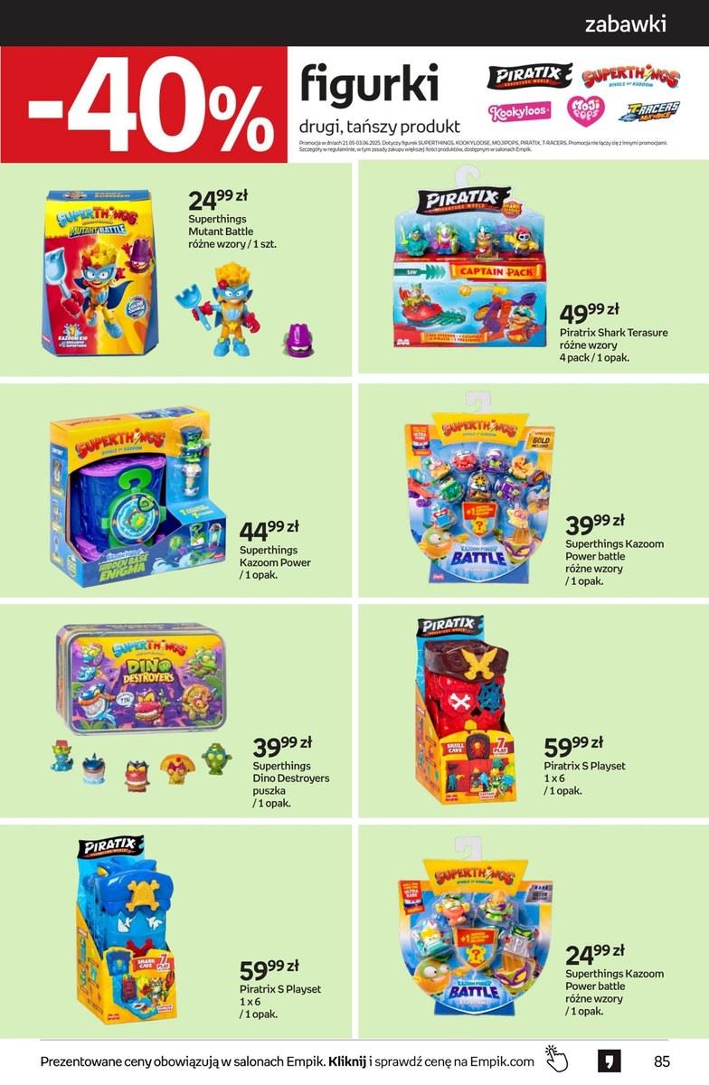 Gazetka promocyjna empik str. 85