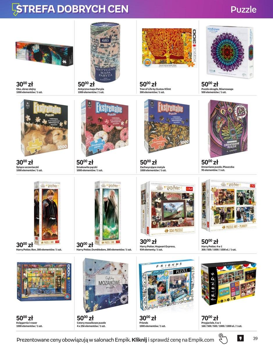 Gazetka promocyjna empik str. 39