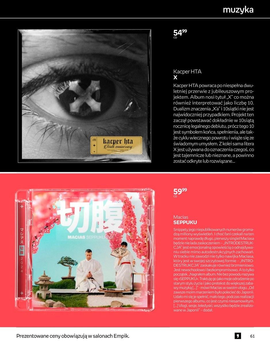 Gazetka promocyjna empik str. 61