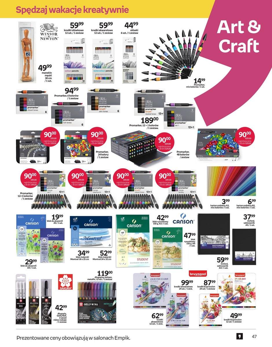 Gazetka promocyjna empik str. 47