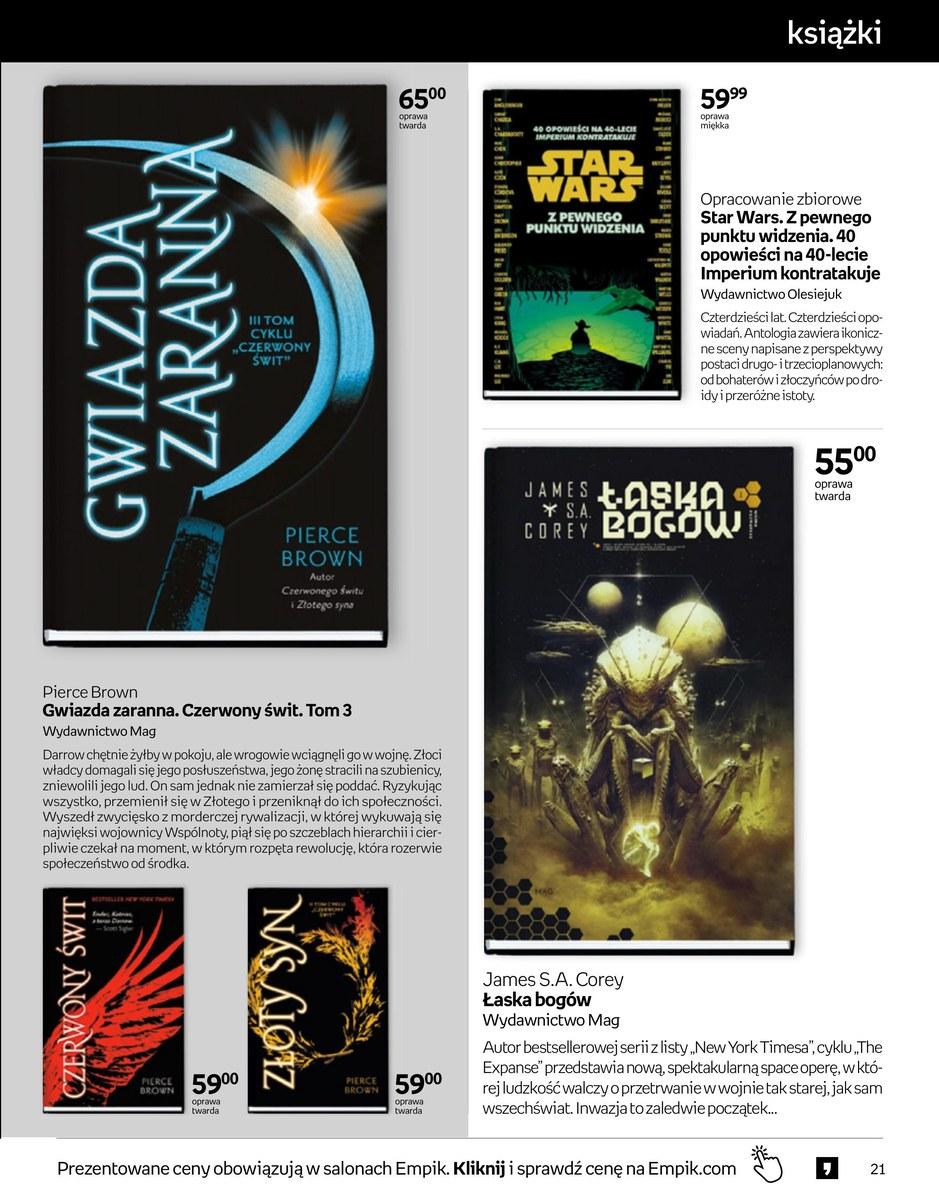 Gazetka promocyjna empik str. 21