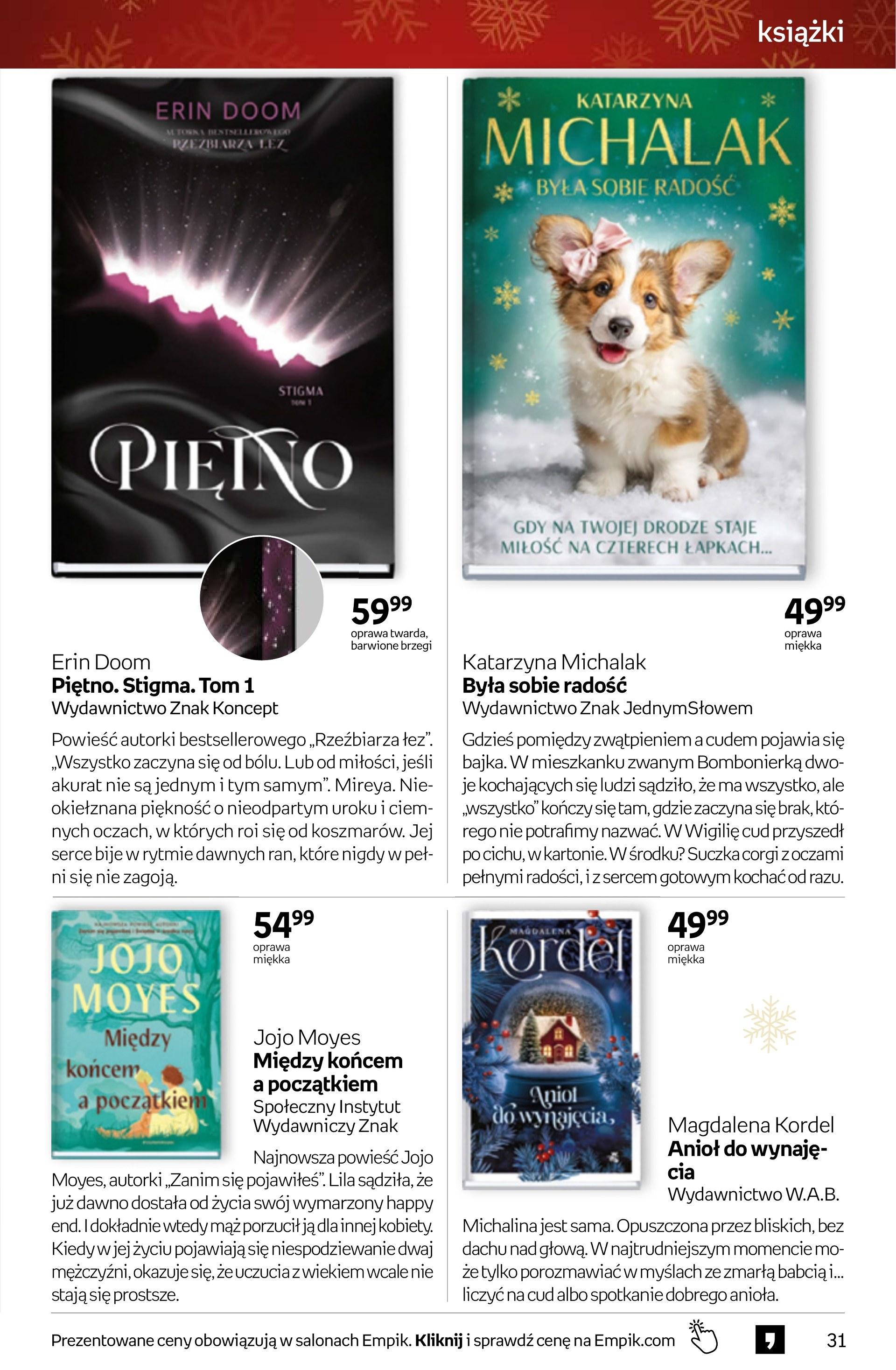 Gazetka promocyjna empik str. 31
