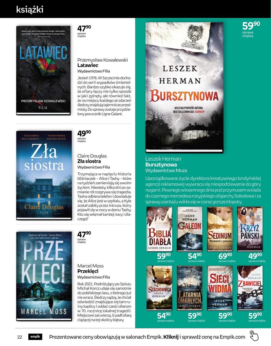 Gazetka promocyjna empik str. 22