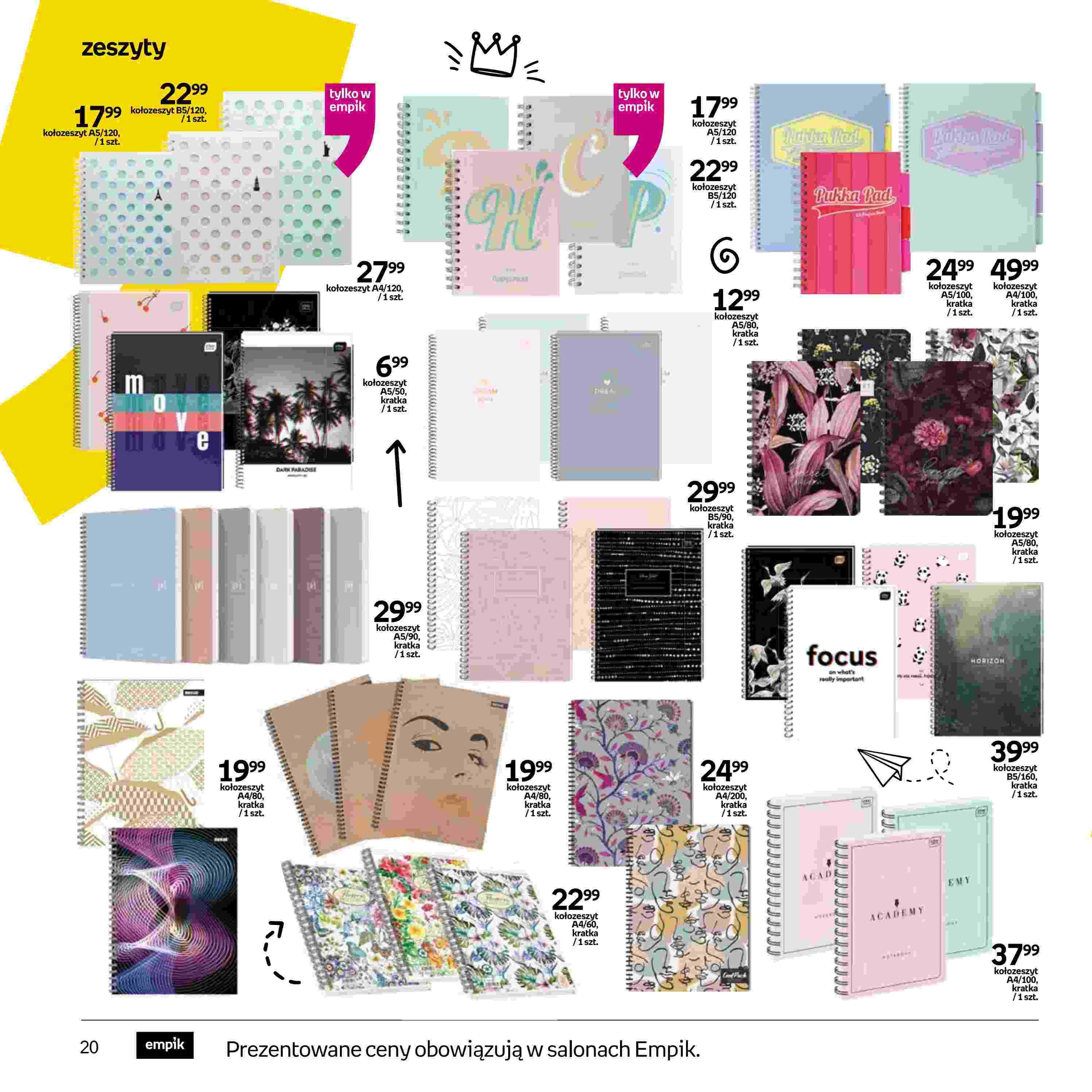 Gazetka promocyjna empik str. 20
