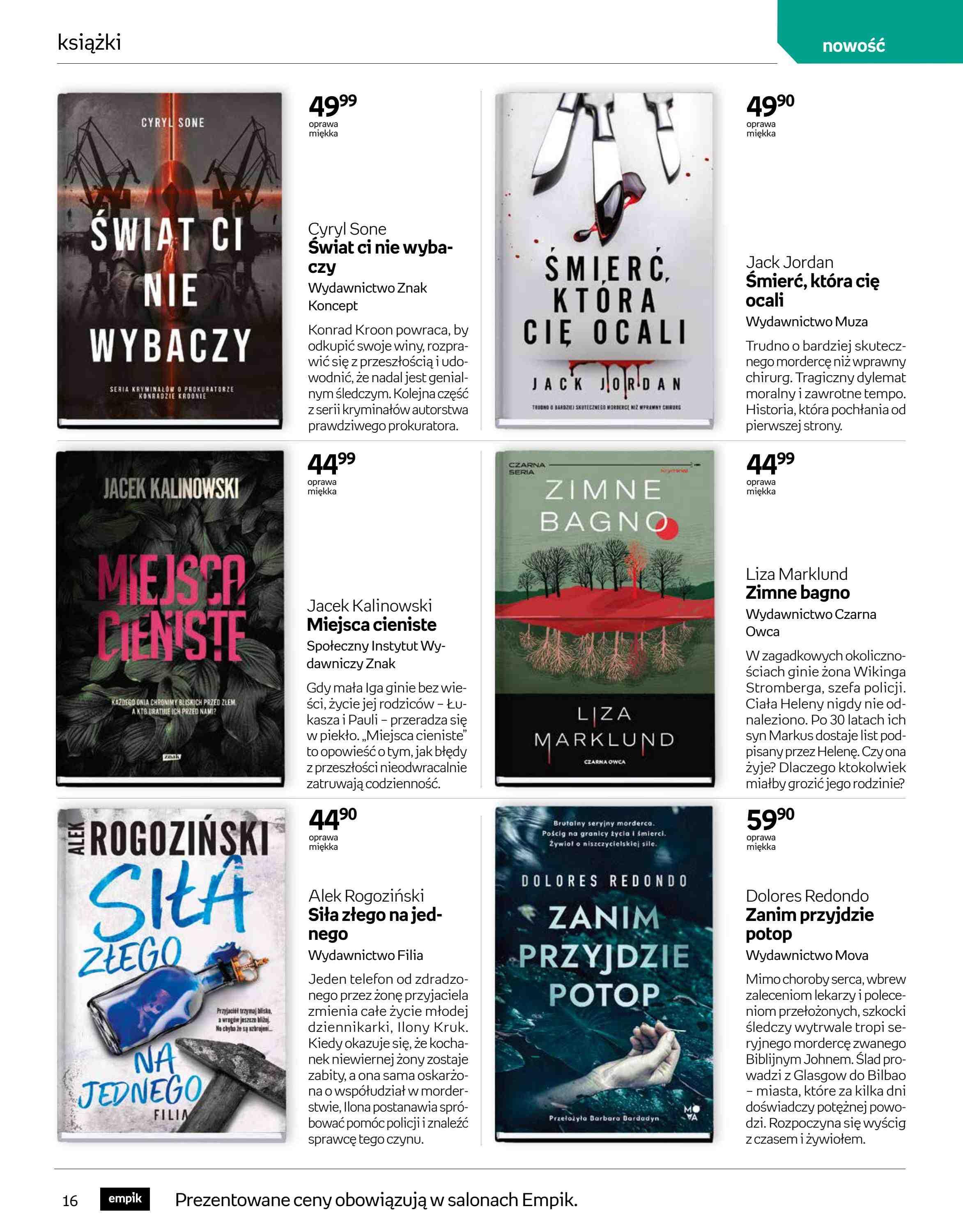 Gazetka promocyjna empik str. 16