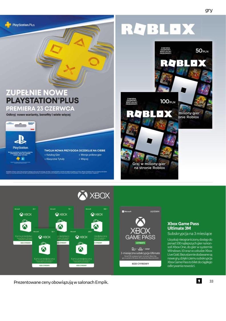 Gazetka promocyjna empik str. 33