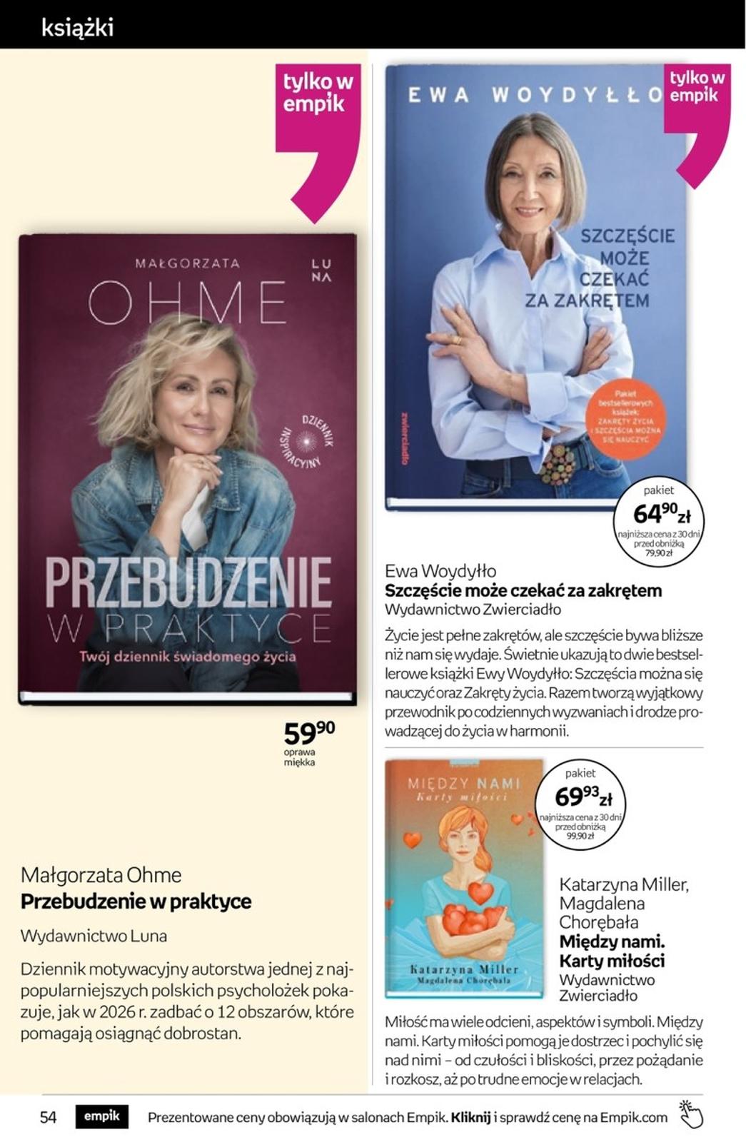 Gazetka promocyjna empik str. 54