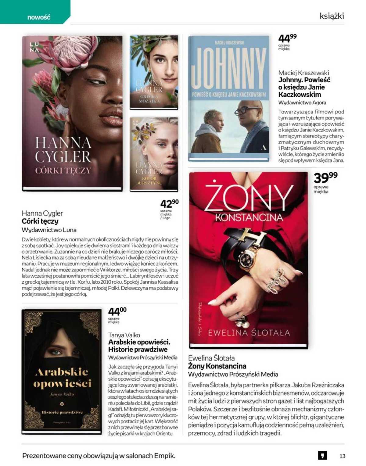 Gazetka promocyjna empik str. 13