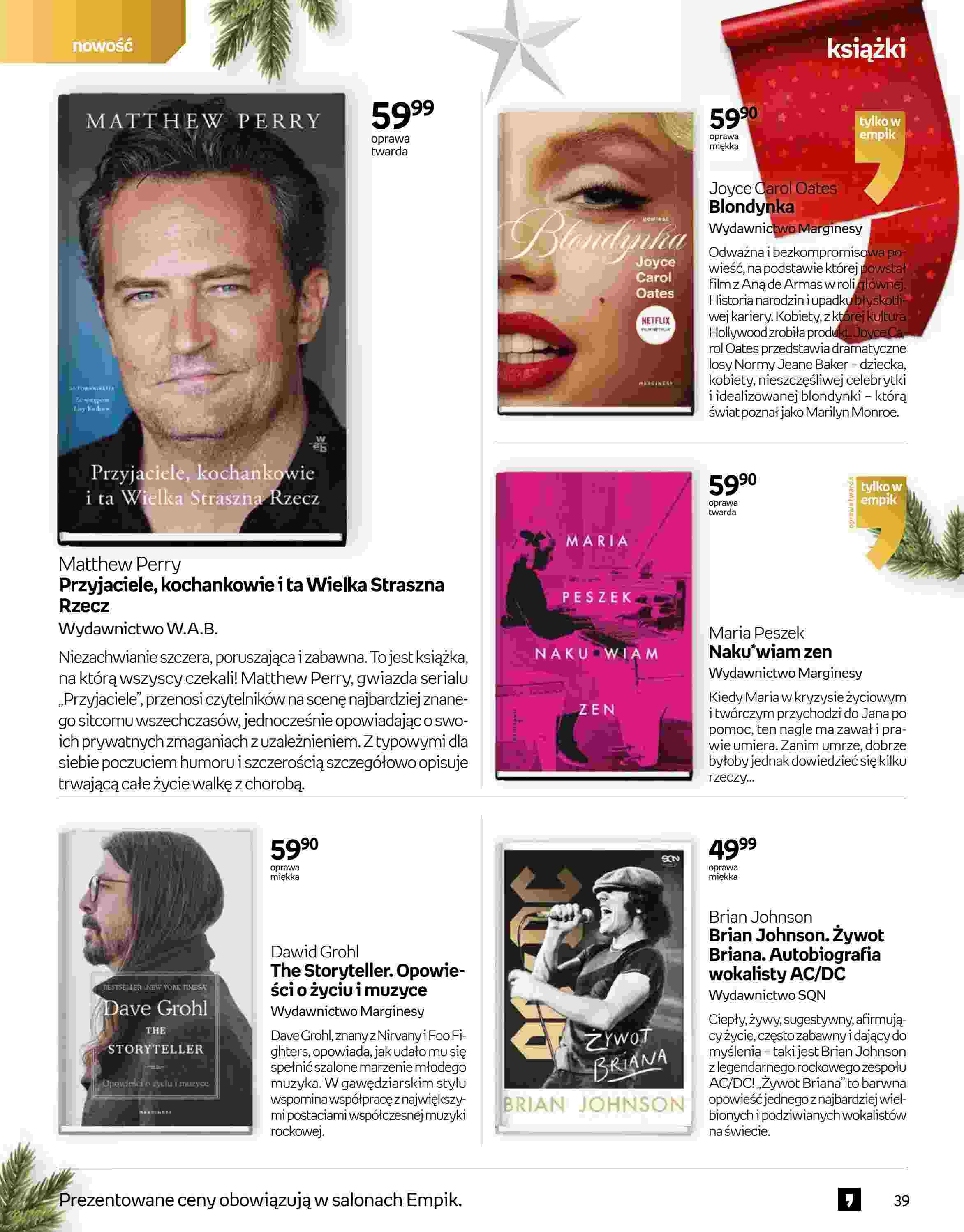 Gazetka promocyjna empik str. 39