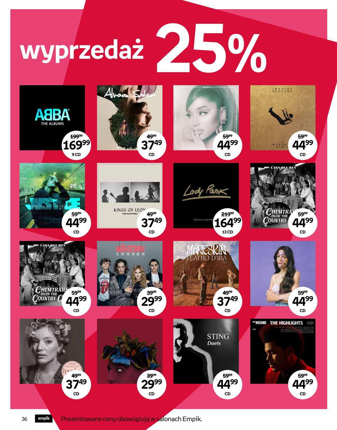 Gazetka promocyjna empik str. 36