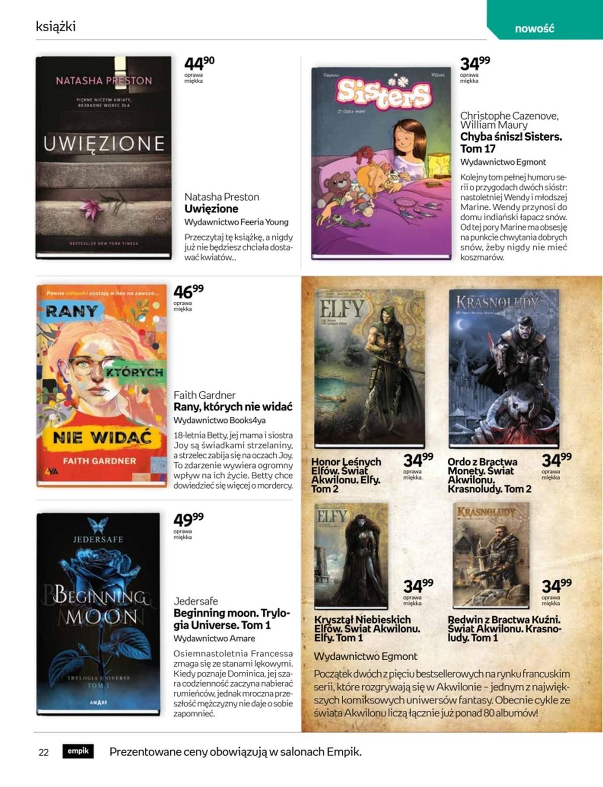 Gazetka promocyjna empik str. 22