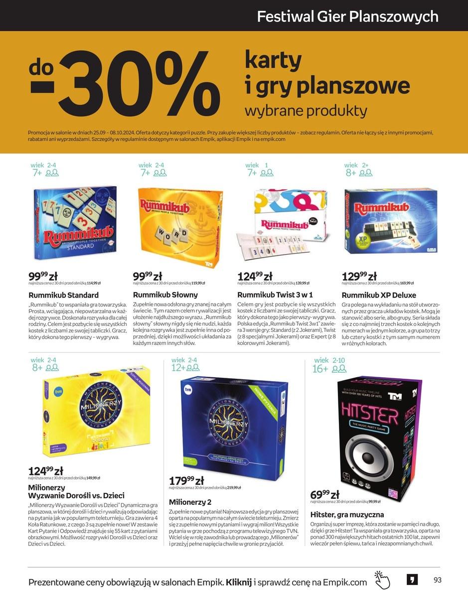 Gazetka promocyjna empik str. 93
