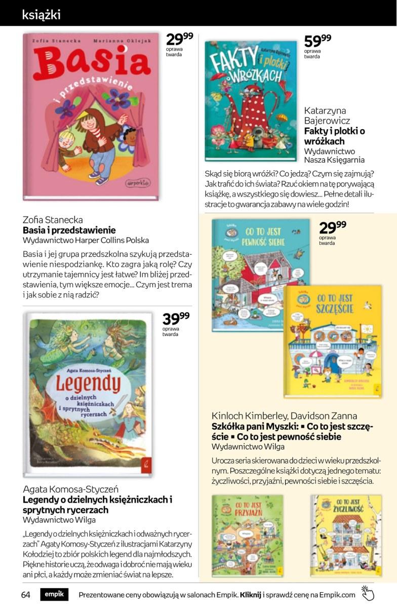 Gazetka promocyjna empik str. 64