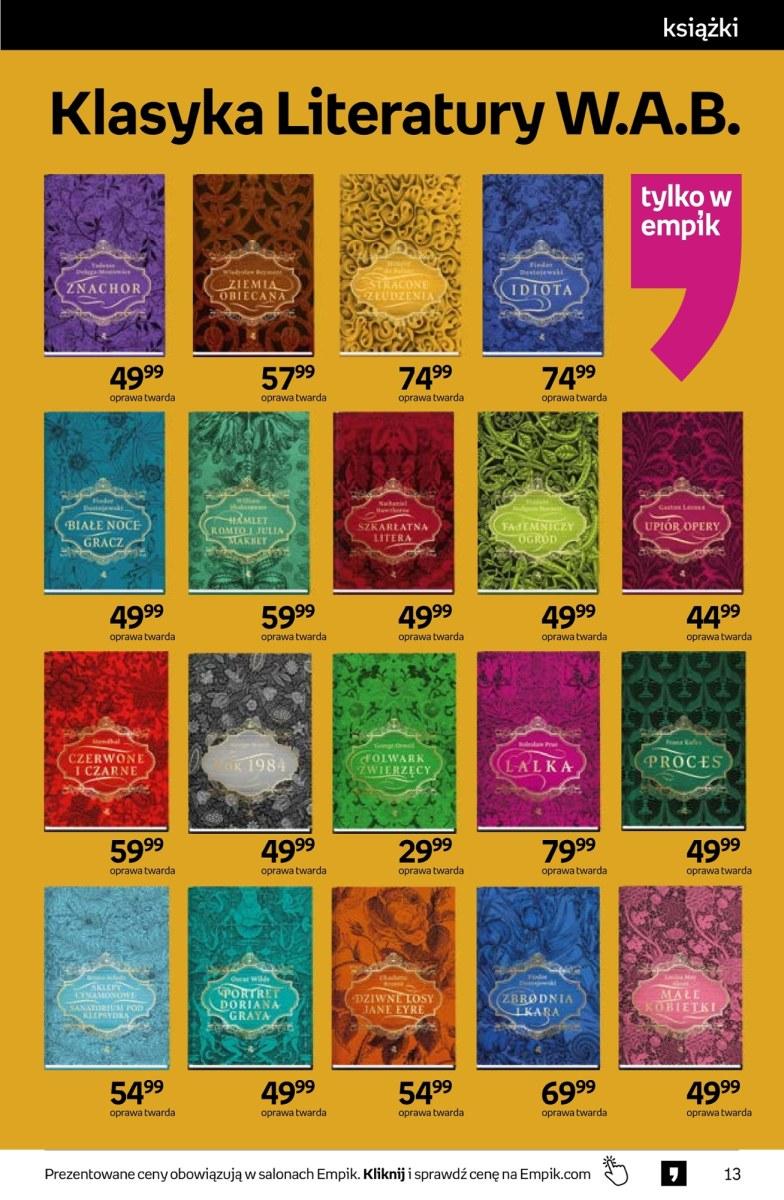Gazetka promocyjna empik str. 13