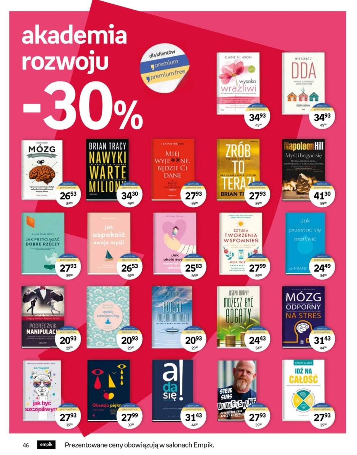 Gazetka promocyjna empik str. 46