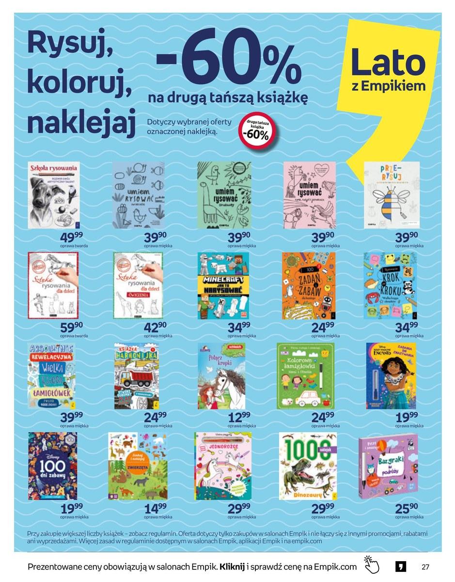 Gazetka promocyjna empik str. 27