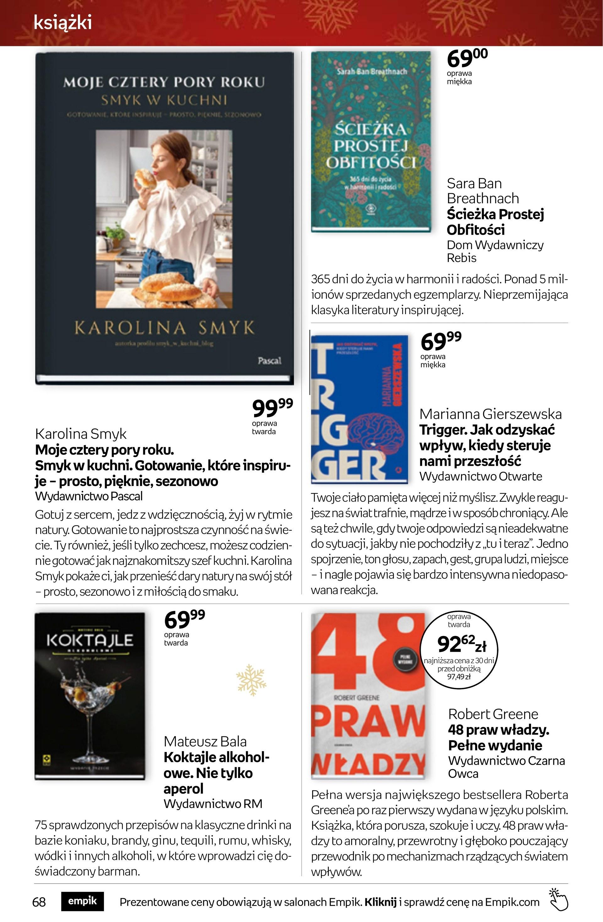 Gazetka promocyjna empik str. 68