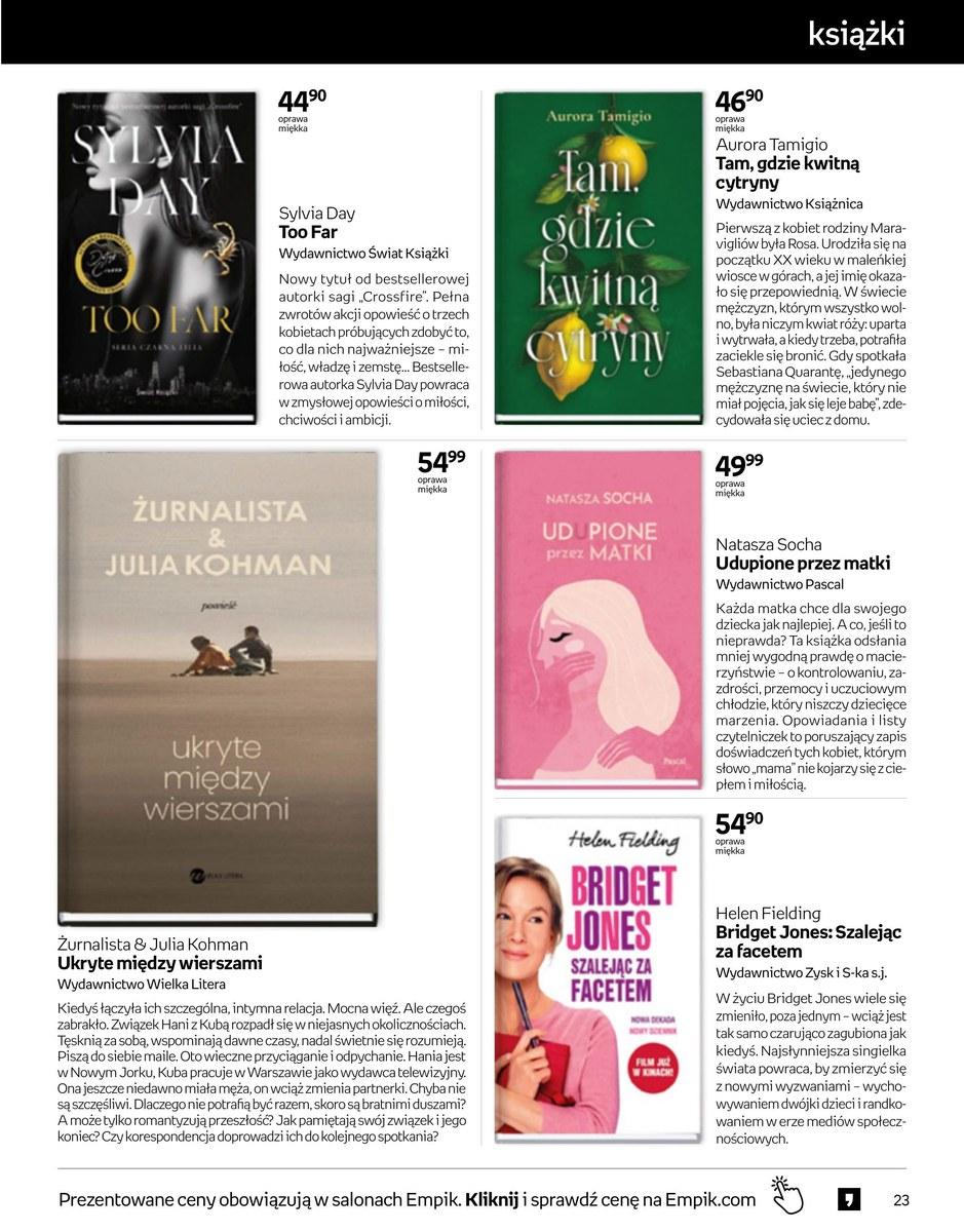 Gazetka promocyjna empik str. 23