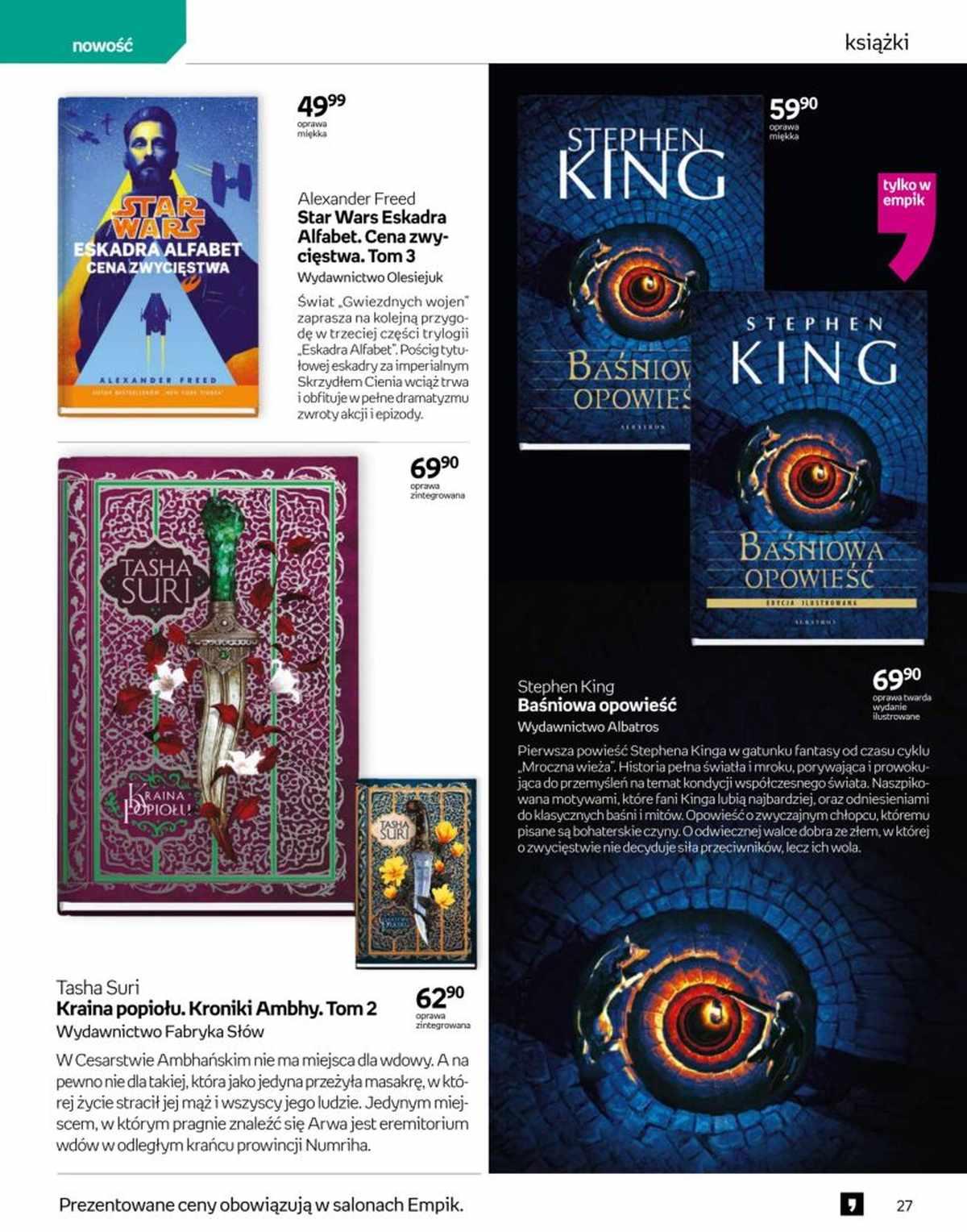 Gazetka promocyjna empik str. 27