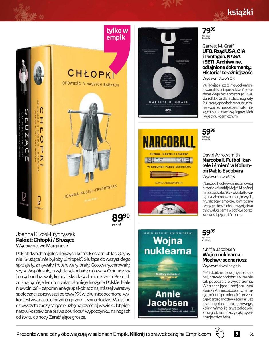 Gazetka promocyjna empik str. 51