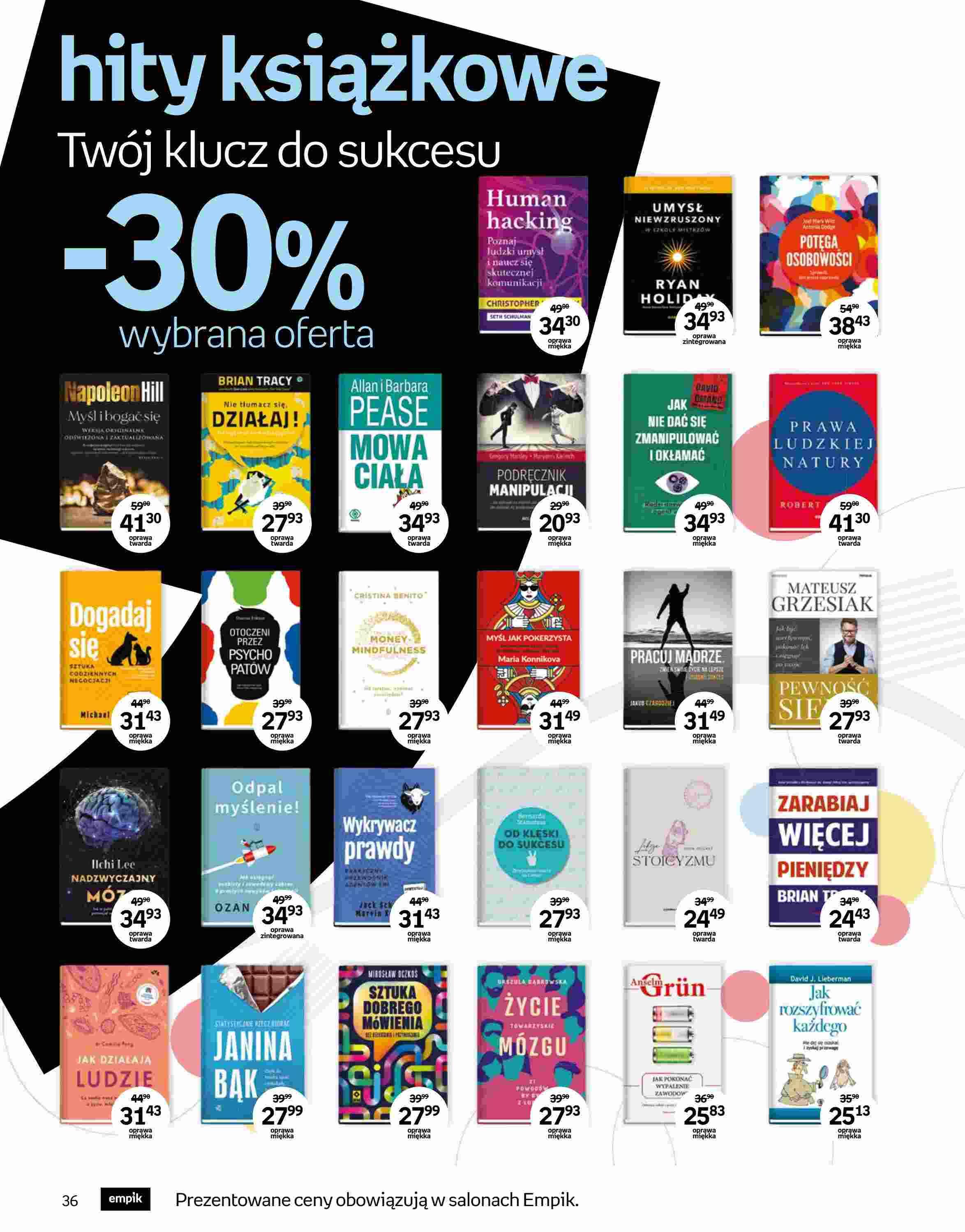 Gazetka promocyjna empik str. 36