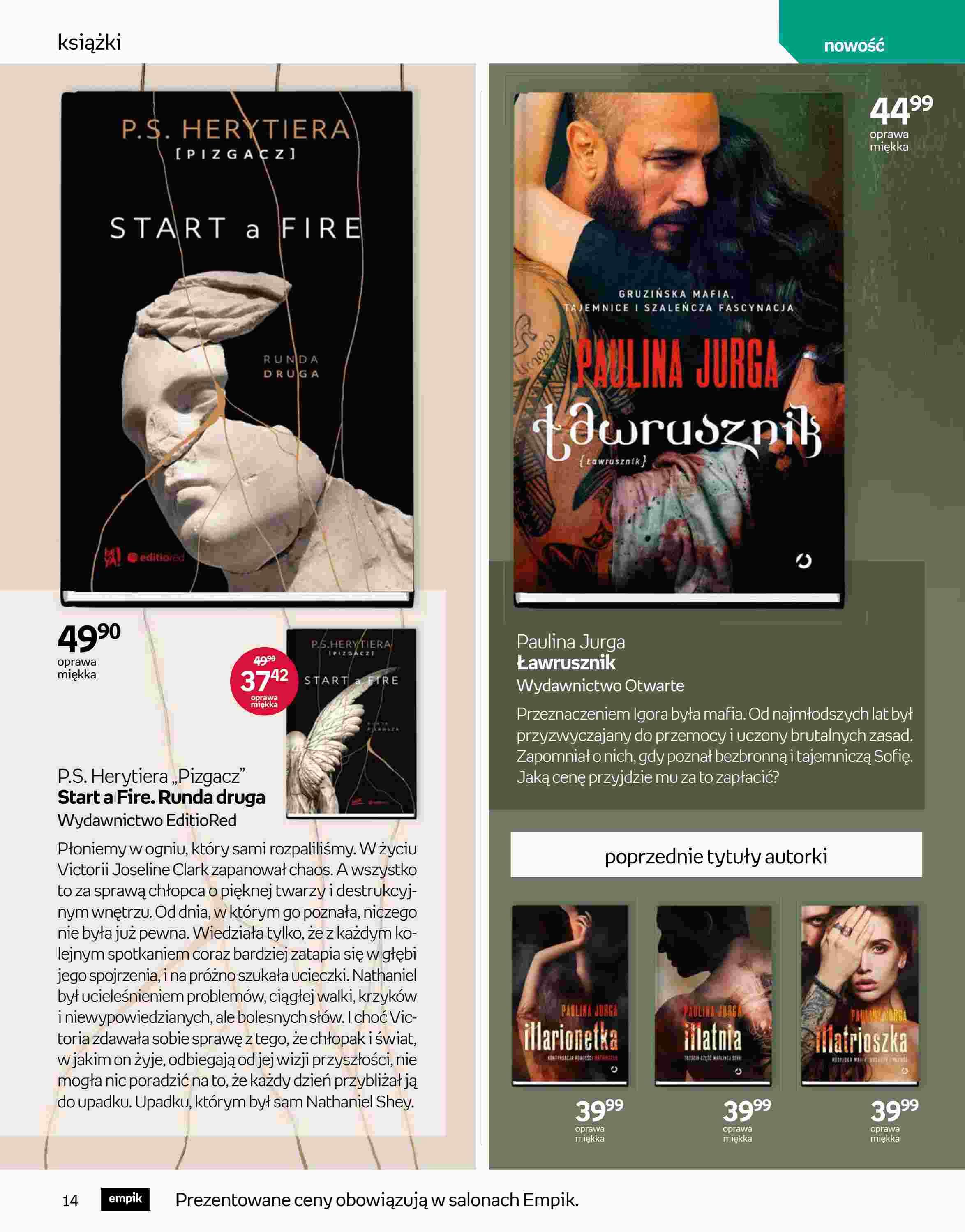 Gazetka promocyjna empik str. 14