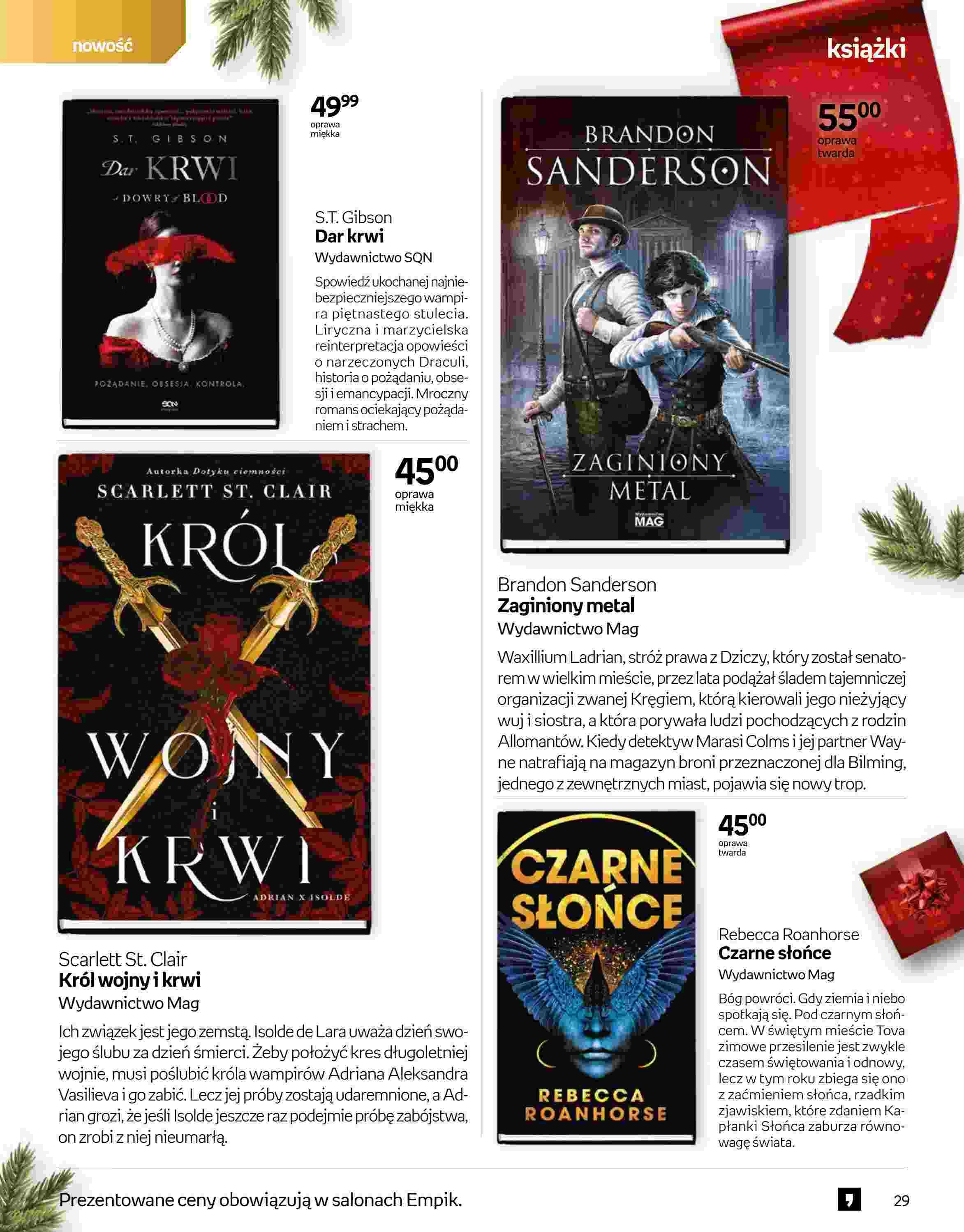 Gazetka promocyjna empik str. 31