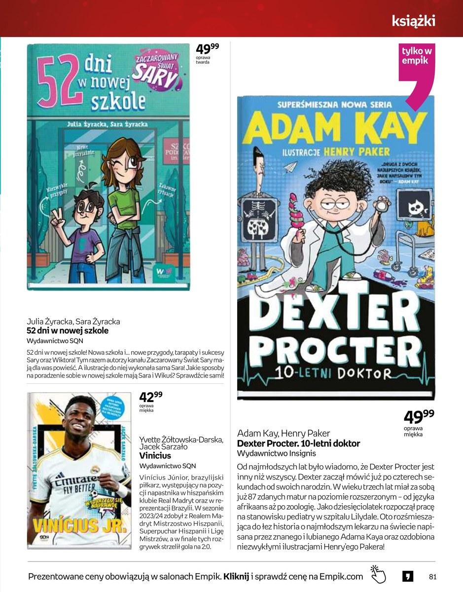 Gazetka promocyjna empik str. 81