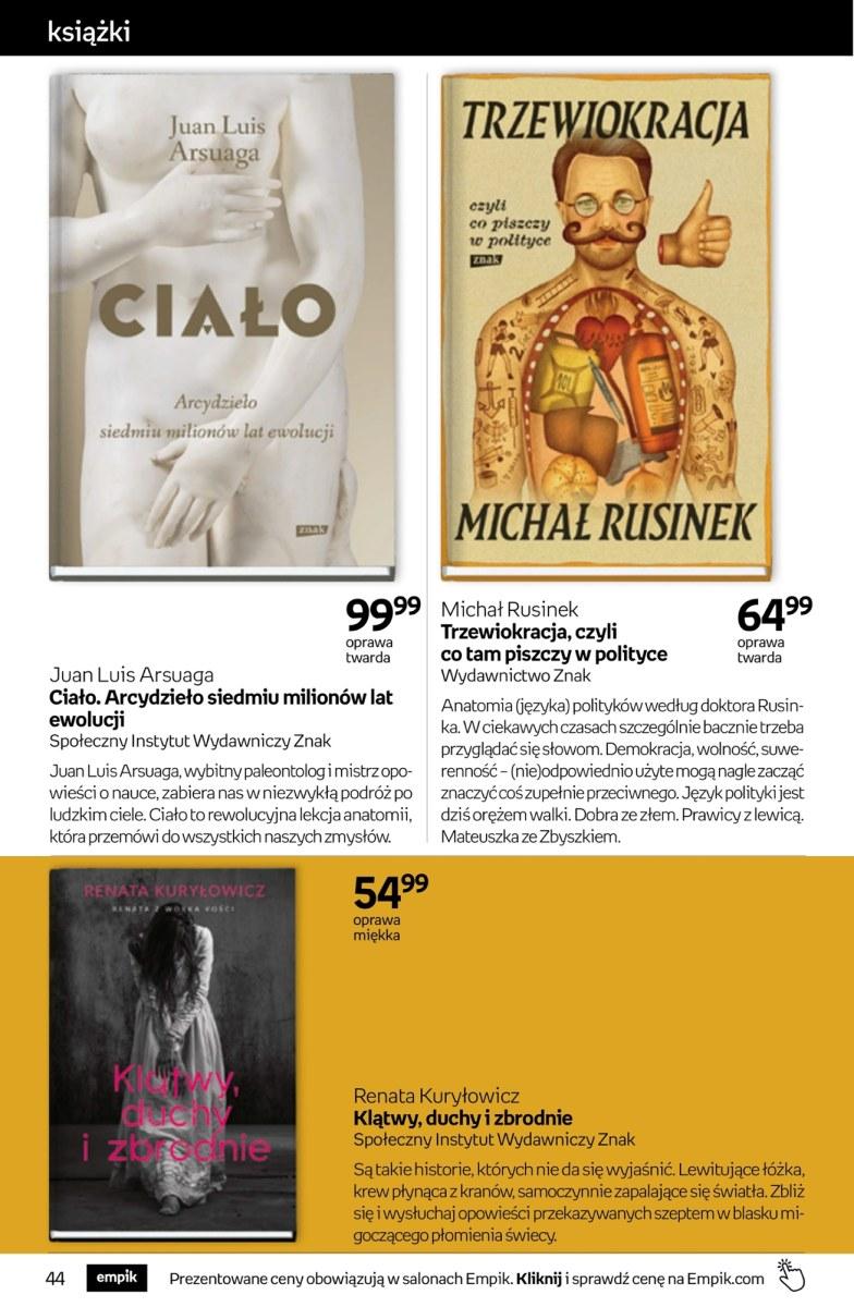 Gazetka promocyjna empik str. 44