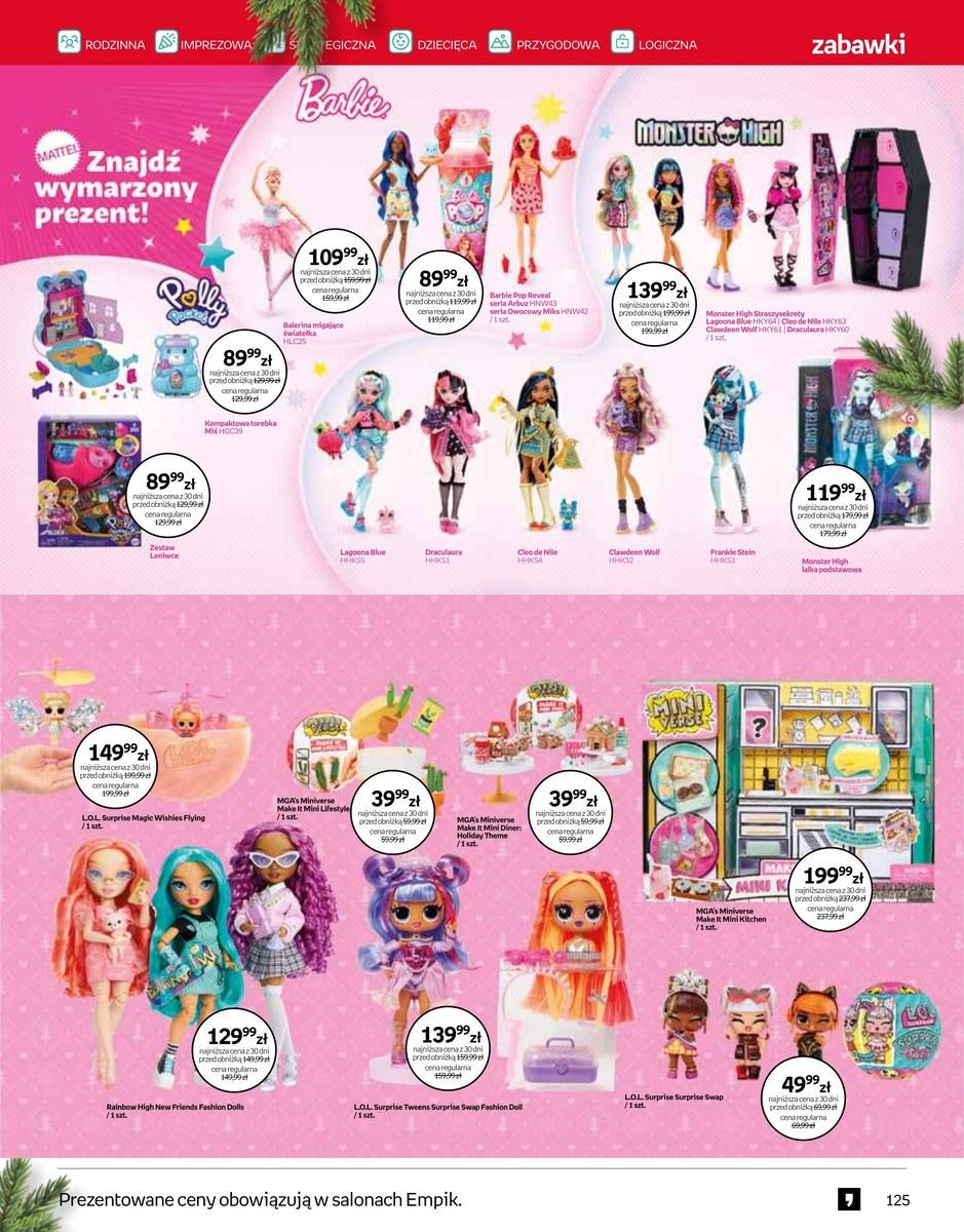 Gazetka promocyjna empik str. 125