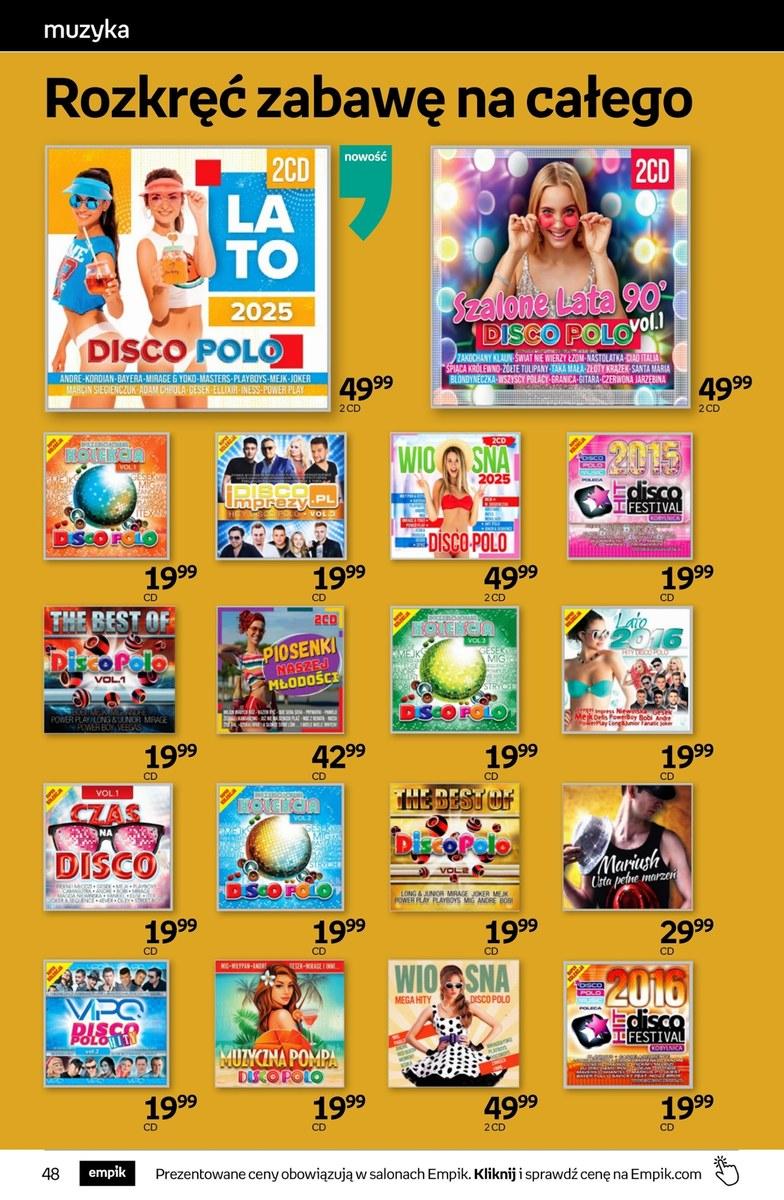 Gazetka promocyjna empik str. 48
