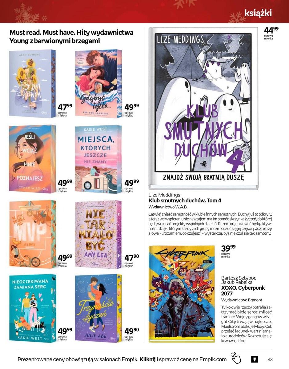 Gazetka promocyjna empik str. 43