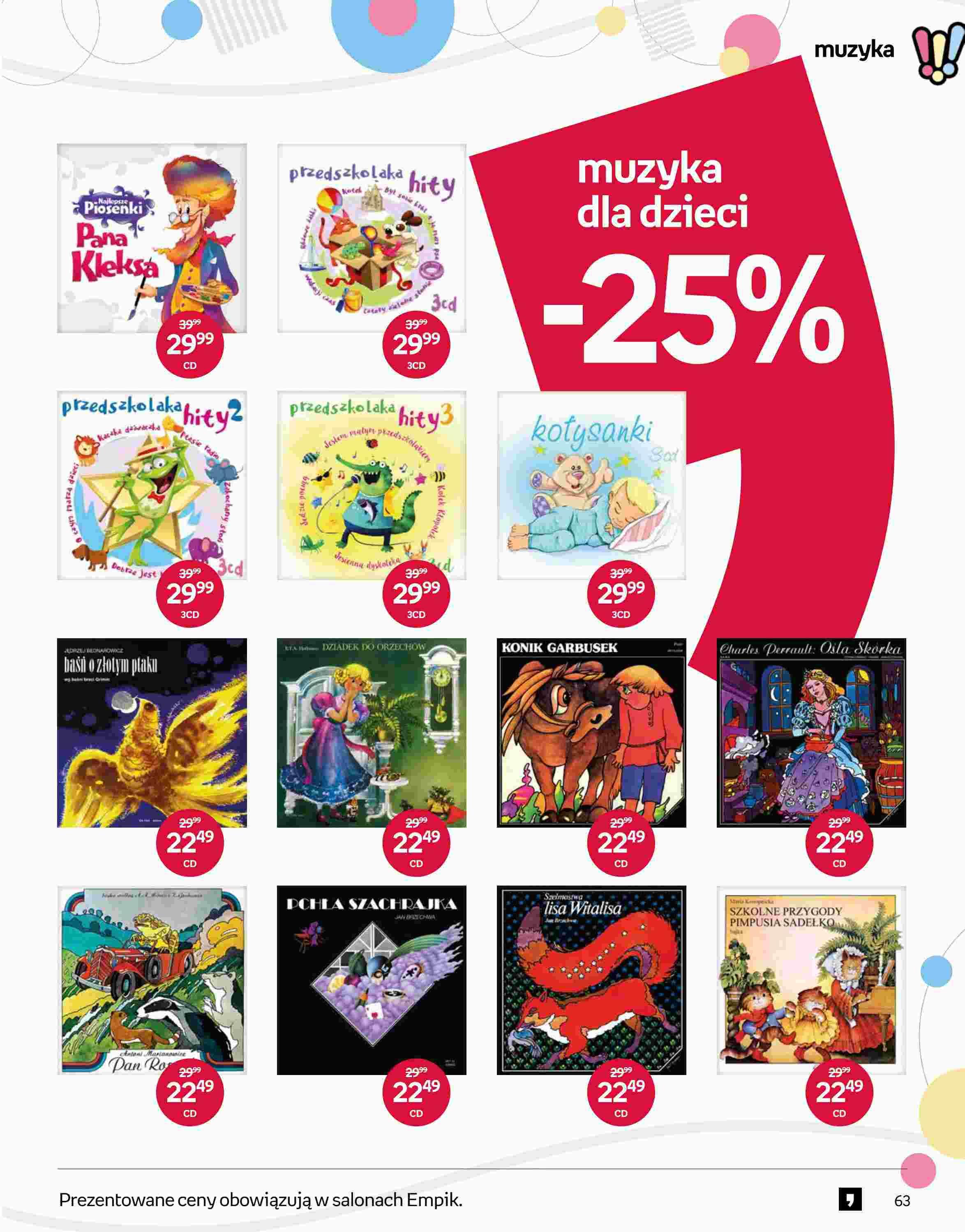 Gazetka promocyjna empik str. 63