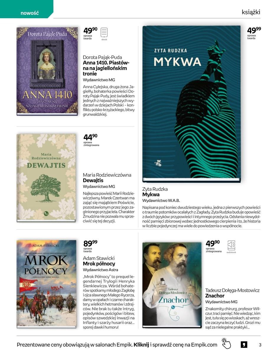 Gazetka promocyjna empik str. 3