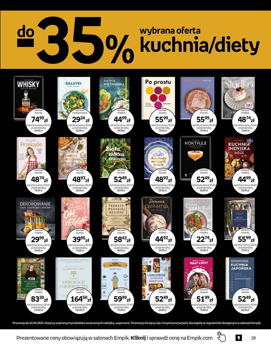 Gazetka promocyjna empik str. 39