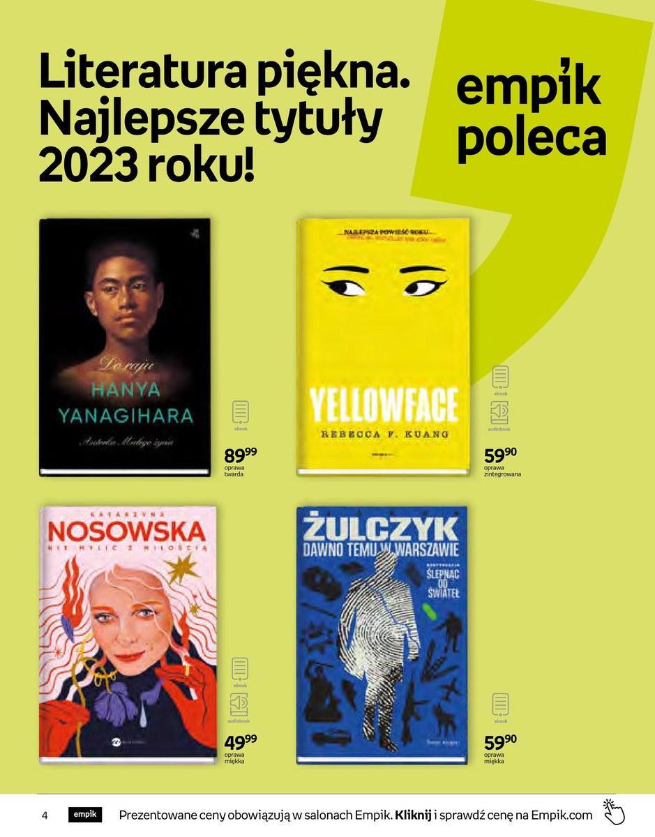 Gazetka promocyjna empik str. 4