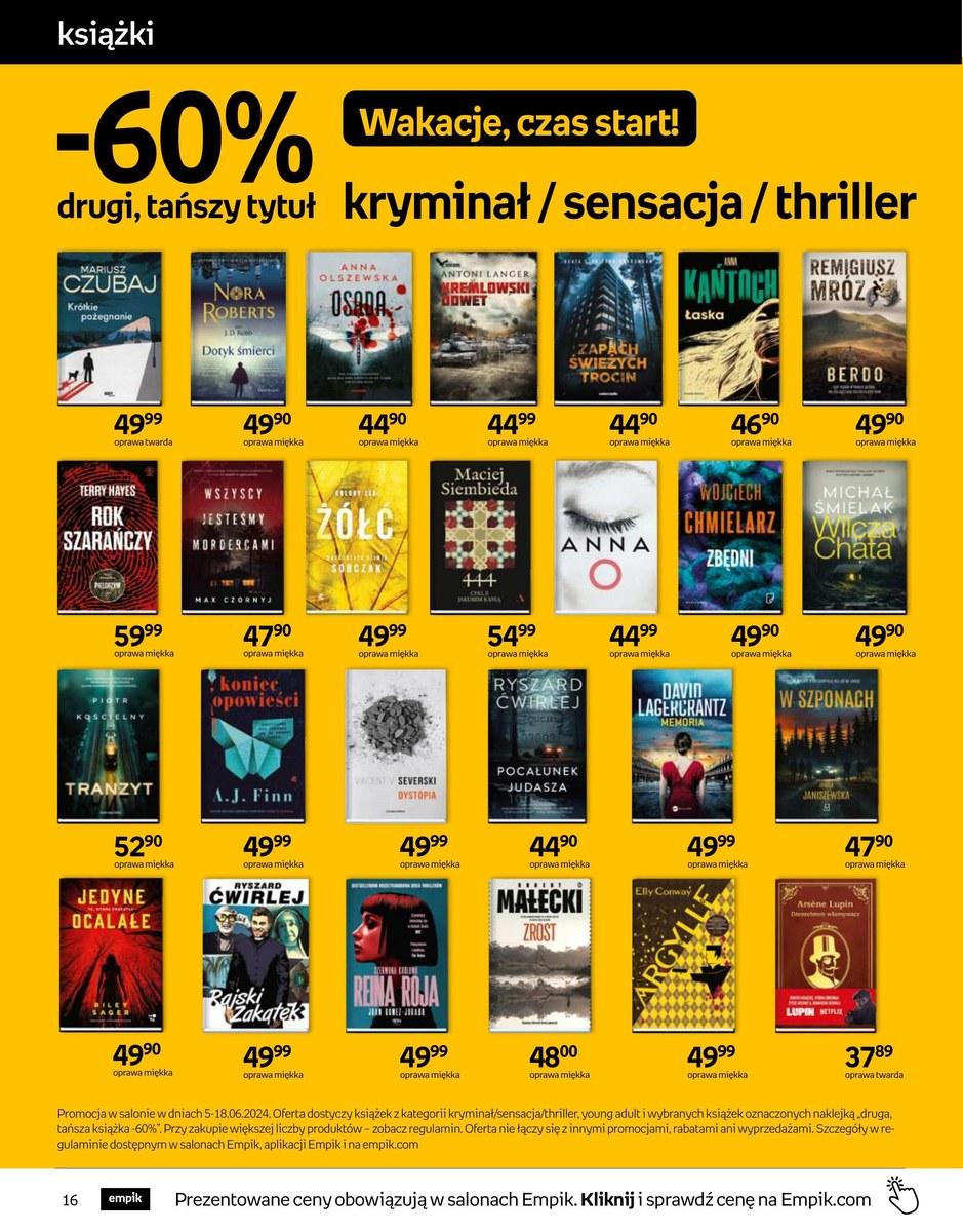 Gazetka promocyjna empik str. 16