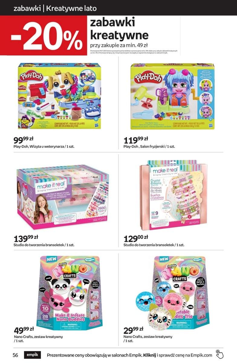 Gazetka promocyjna empik str. 56