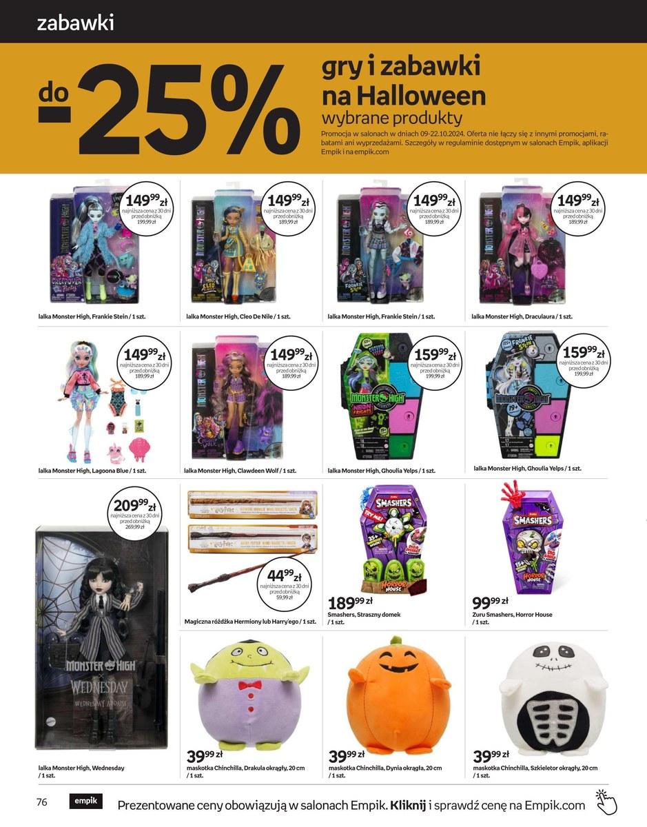 Gazetka promocyjna empik str. 76