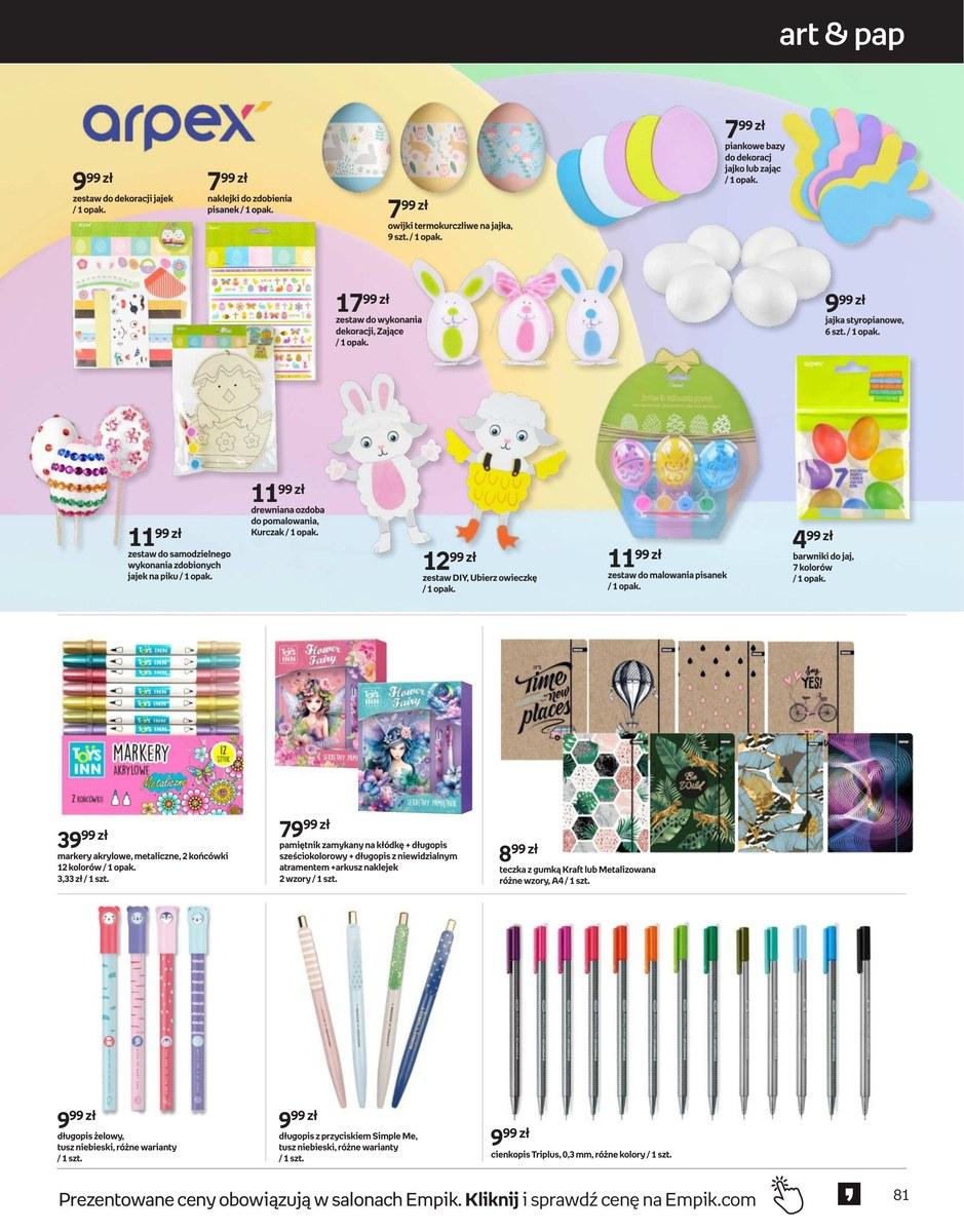 Gazetka promocyjna empik str. 81
