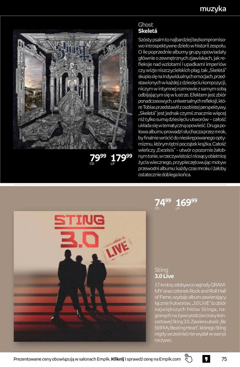 Gazetka promocyjna empik str. 75