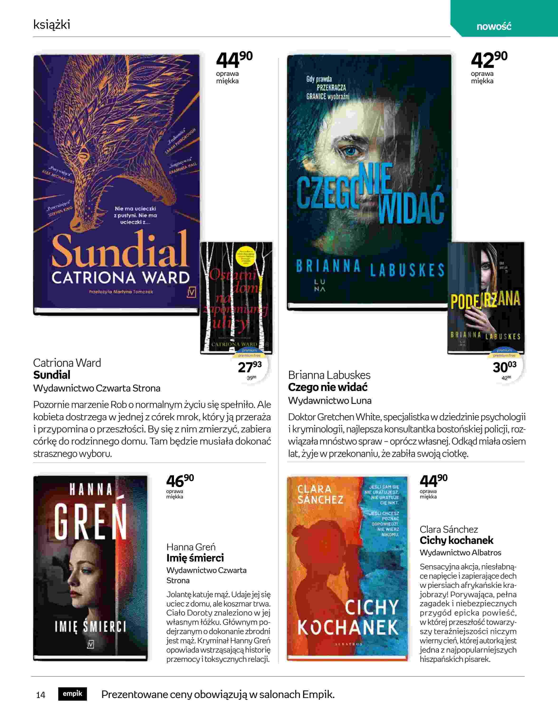 Gazetka promocyjna empik str. 14