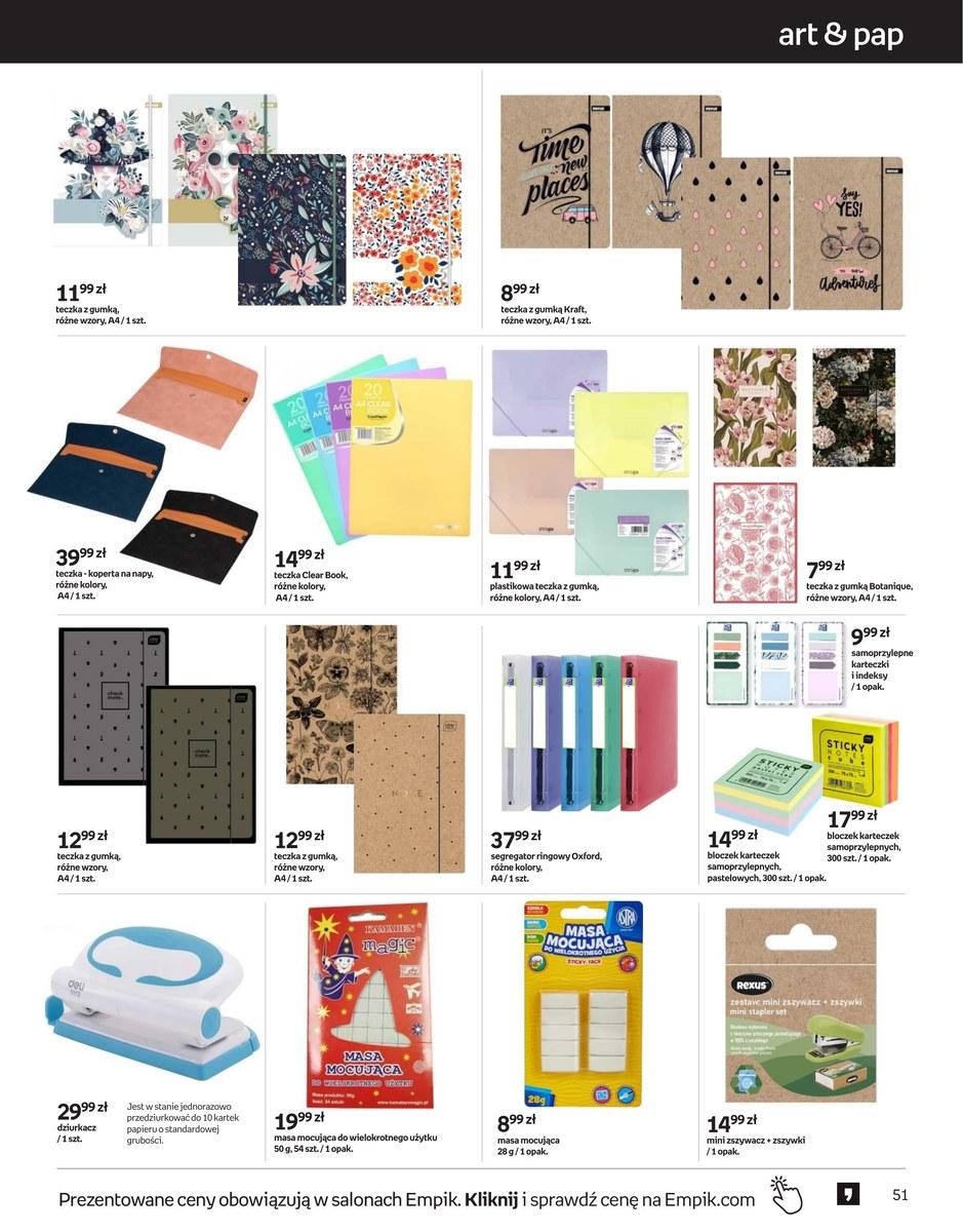 Gazetka promocyjna empik str. 51