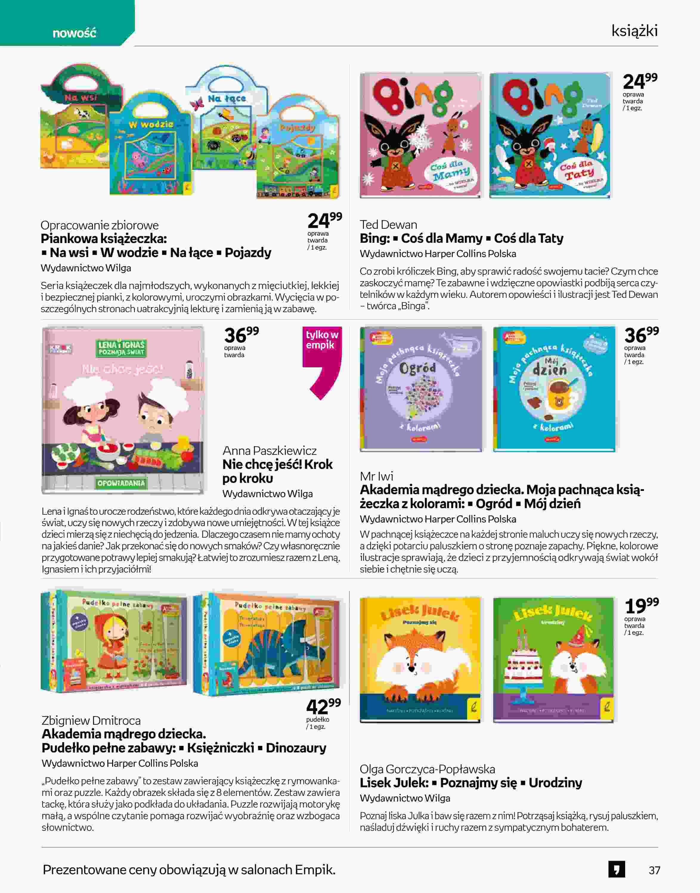 Gazetka promocyjna empik str. 37