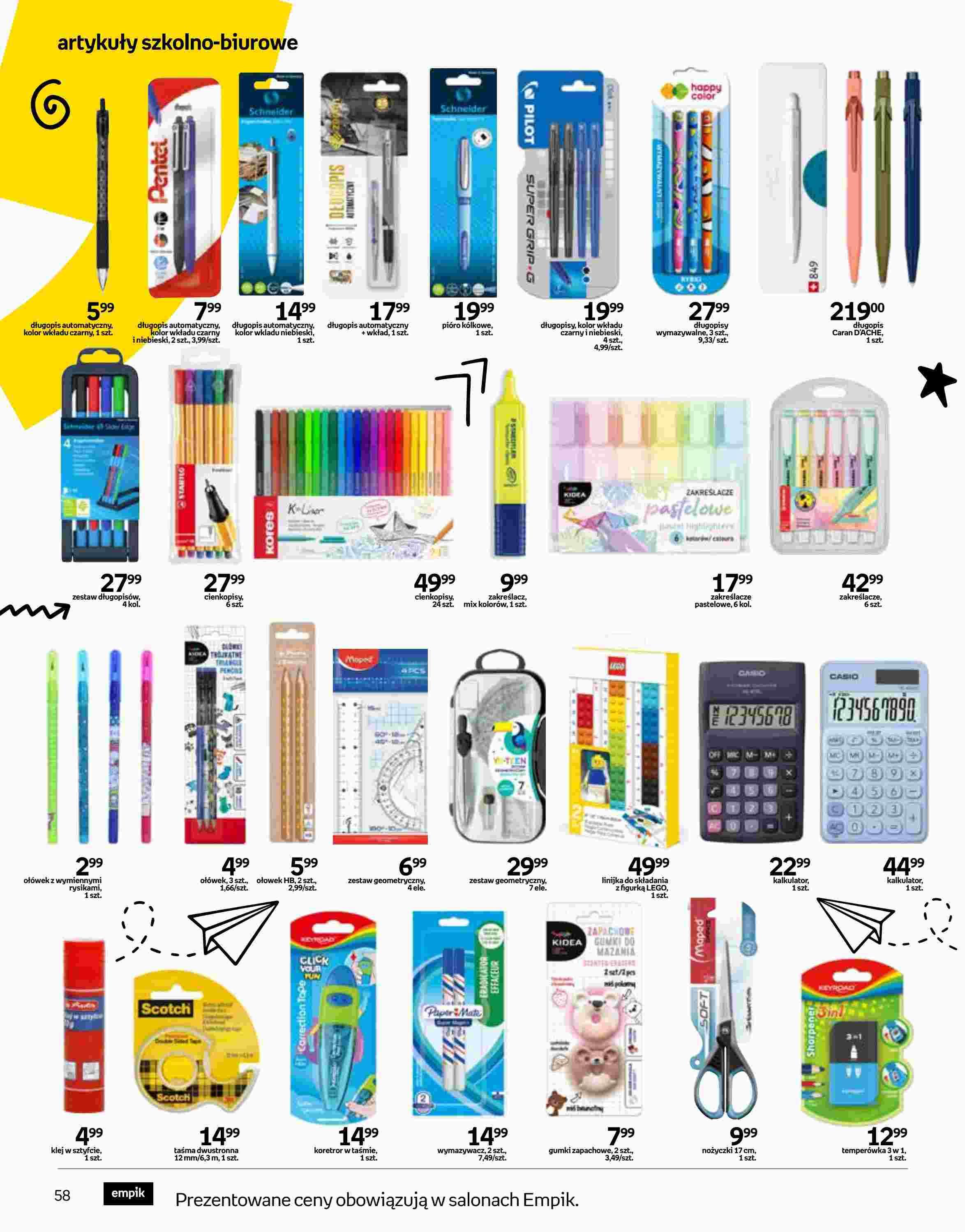 Gazetka promocyjna empik str. 58