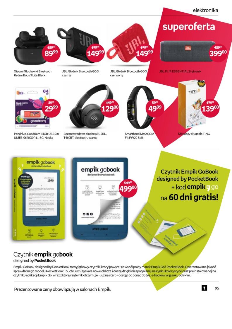 Gazetka promocyjna empik str. 95
